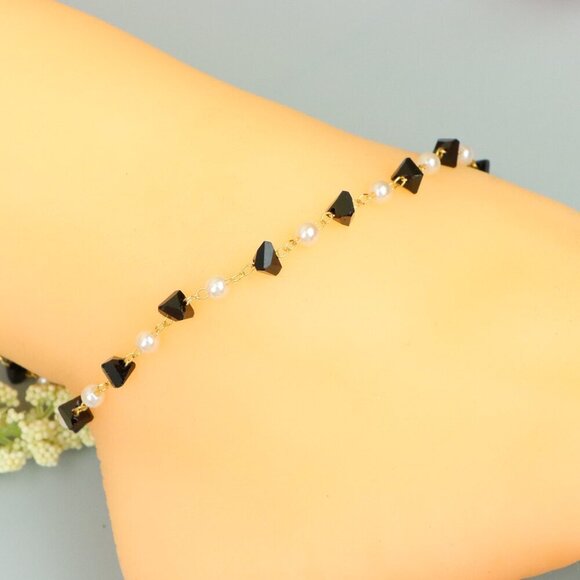 Handmade Anklet – A Stylish Choice for Women, Thoughtful Gift Idea, EVCH1385 - Picture 1 of 11